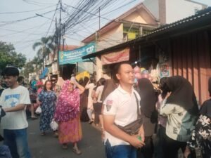 antrian pengambilan daging